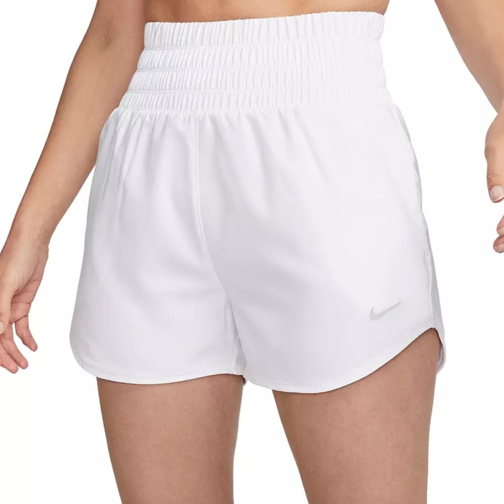 Nike Women's One Dri-FIT Ultra High-Waisted 3" Brief-Lined Shorts